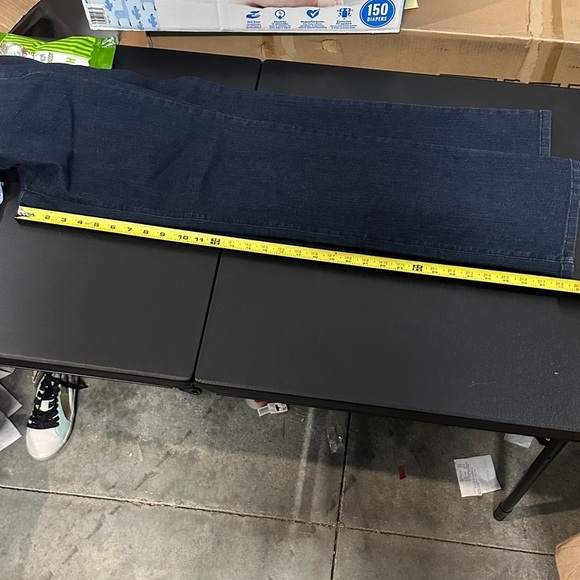 578. NWT. NYDJ Women's High Rise Jeans with Lyft tuck technology- Dark Blue - Picture 12 of 12